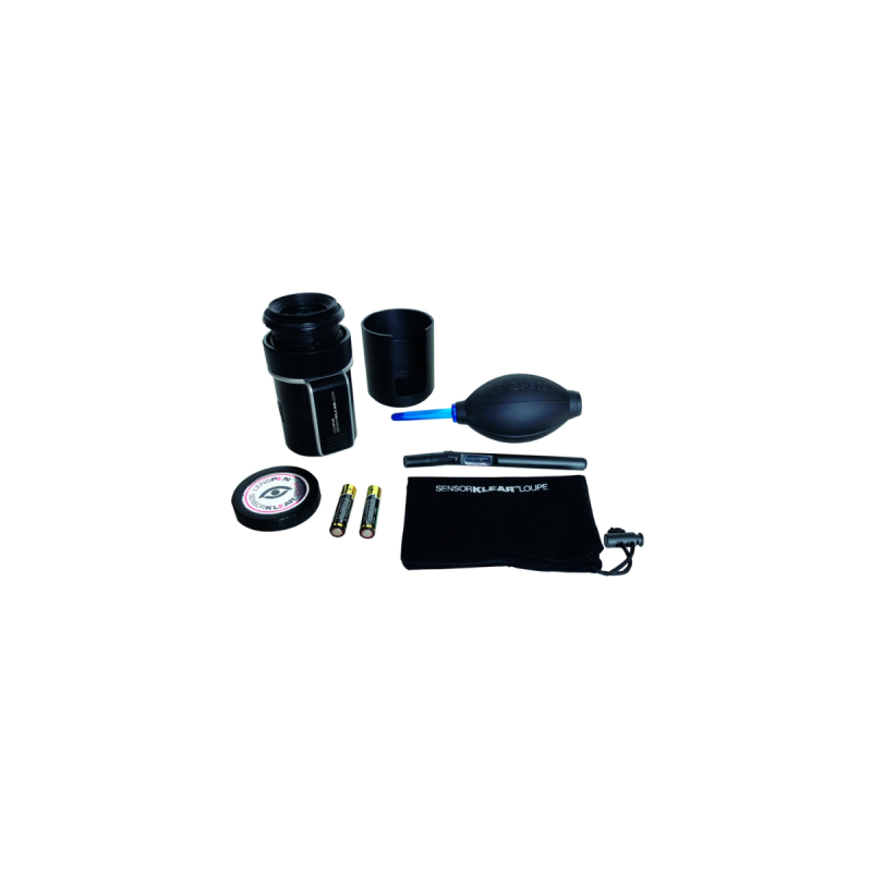 LENSPEN - Sensor Loupe Kit - loupe éclairante + stylet CCD + poire