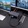 Lindy DST-Pro USB4, Docking Station USB-C pour Laptop