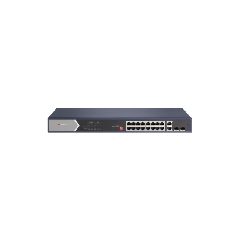 HIKVISION - DS-3E0520HP-E - Switch 16 ports PoE 90w Gigabit