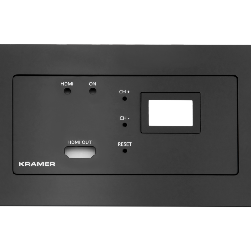 Kramer KDS-7 4K60 4:2:0 Wall Plate Decoder [EU]