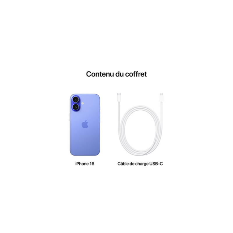 Apple iPhone 16 128 Go Outremer