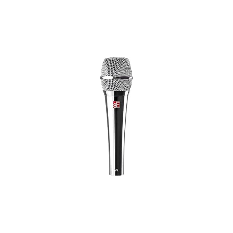 SE Elec. Microphone chant dynamique supercardioïde Chrome