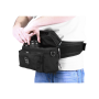 Portabrace HIP-3PROLENSXL Rugged Cordura hip-pack with XL lens cup