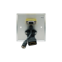 Kramer Passive Wall Plate 15-pin HD, 3.5mm Audio & HDMI Connectors