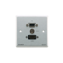 Kramer Passive Wall Plate 15-pin HD, 3.5mm Audio & HDMI Connectors