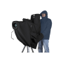 Portabrace oversized camera rain cover made for Ikegami HDK55