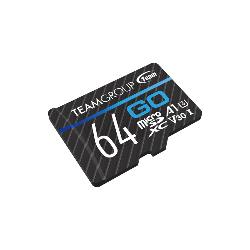 Team Group Micro SDHC/SDXC GO Card Series 64GB (U3 V30 A1)