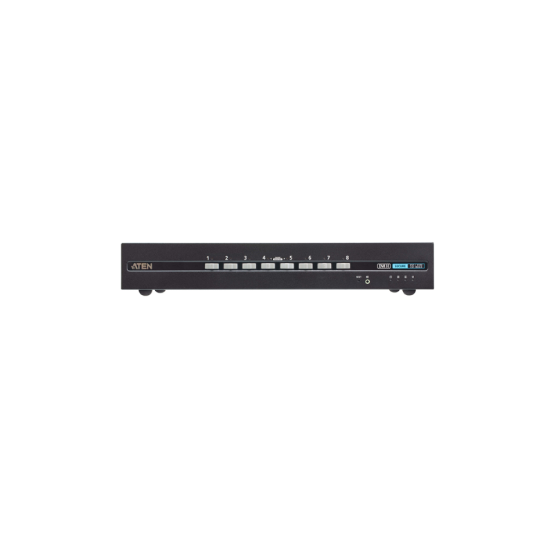 ATEN - CS1188D4 - Commutateur KVM sécurisé DVI 8 ports USB