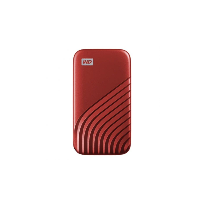 WD 1TB My Passport SSD USB-C, rot