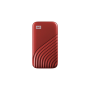 WD 2TB My Passport SSD USB-C, rot