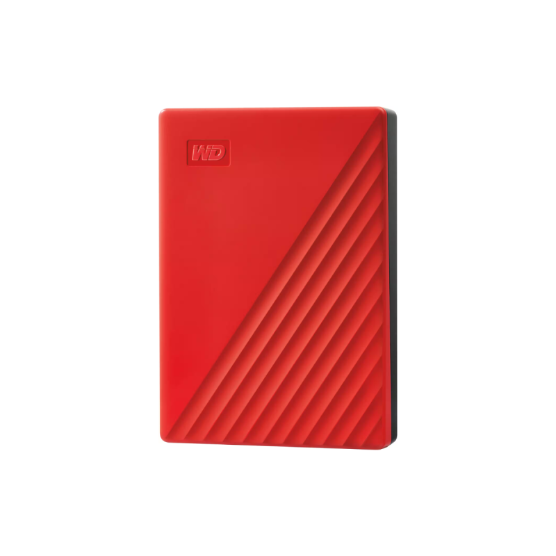 WD 6,4cm(2,5") 4TB My Passport USB3.0 rot