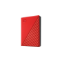 WD 6,4cm(2,5") 4TB My Passport USB3.0 rot