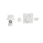 SCHNEIDER Odace sans fil sans pile-Kit actionneur DCL Ø80 inter blanc