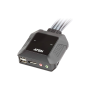 ATEN - CS22DP - Commutateur KVM câble DisplayPort USB - 2 ports