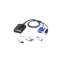 ATEN - CV211 - Adaptateur console KVM USB pour ordinateur portable