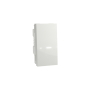 SCHNEIDER Unica bouton-poussoir NO -10A connex rapide-1 mod-Blanc