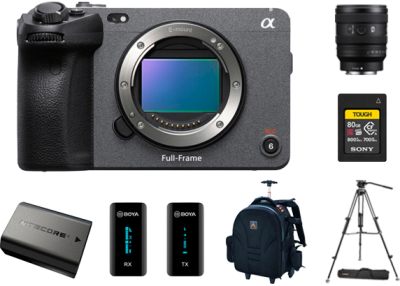 Pack Premium Caméra Sony FX3 avec Objectif 24-50mm et accessoires