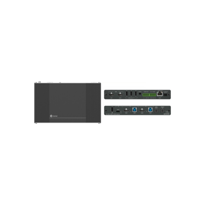 Kramer USB-C AV + USB + GE 60W-charge 40m PoE-acc Tx