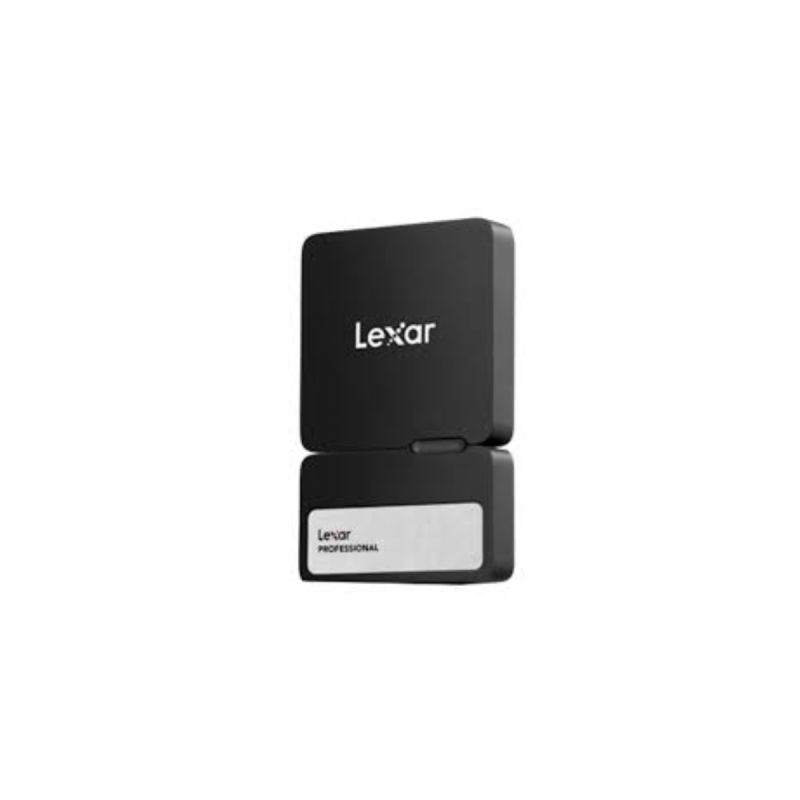 Lexar Go Portable SSD SL400 2TB including Hub Black