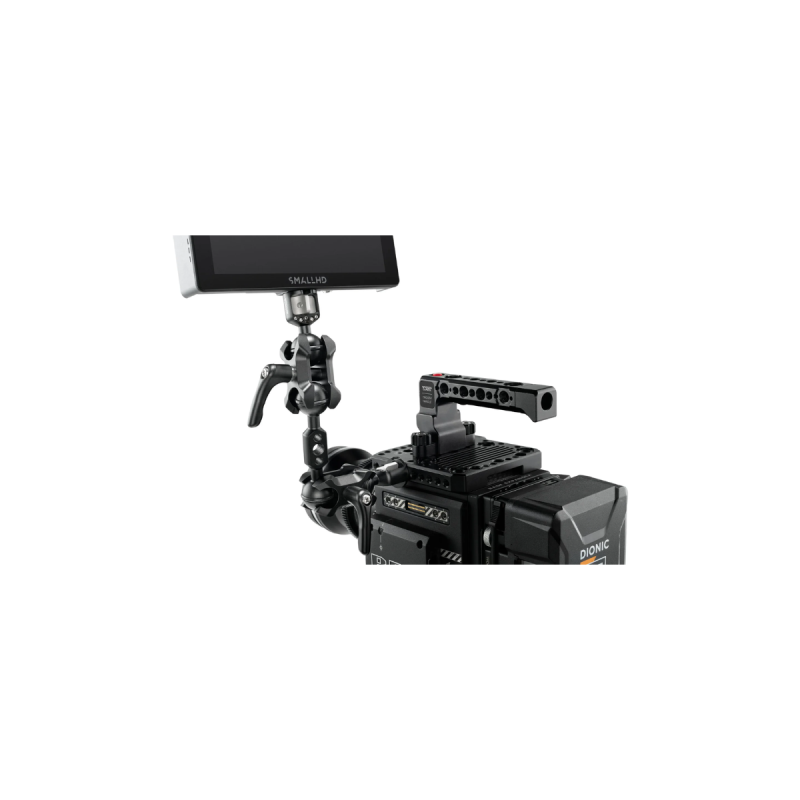 Bright Tangerine Pan & Tilt Monitor Mount (3/8" AT Universal 1/4"-20)