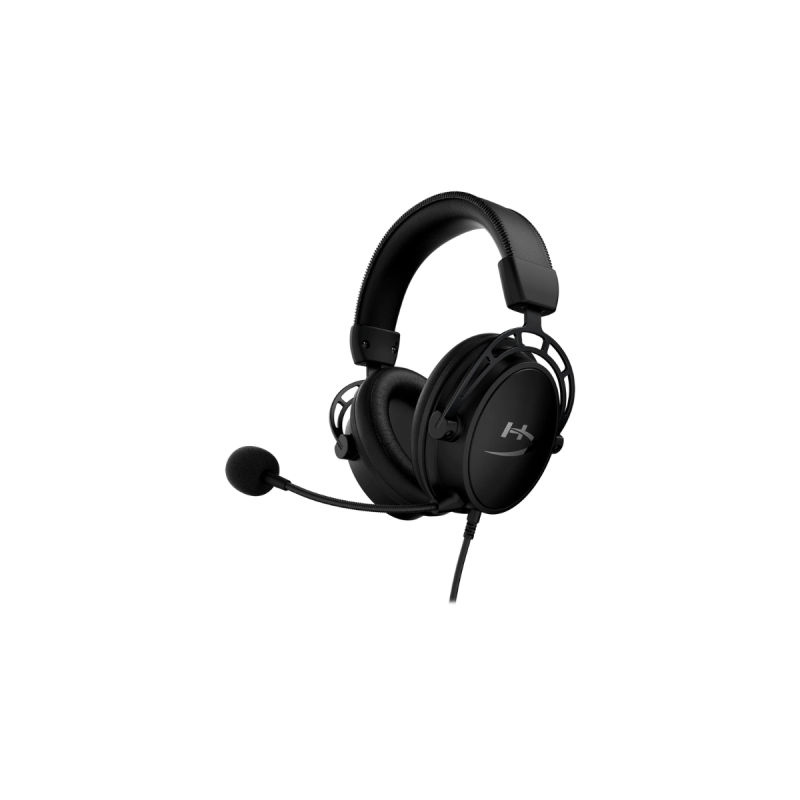 HyperX Casque Cloud Alpha ss fil Noir stucture alu Coussinets mémoire