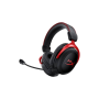 HyperX Casque Cloud II Noir et Rouge, Ss Fil, Mousse à mémoire forme