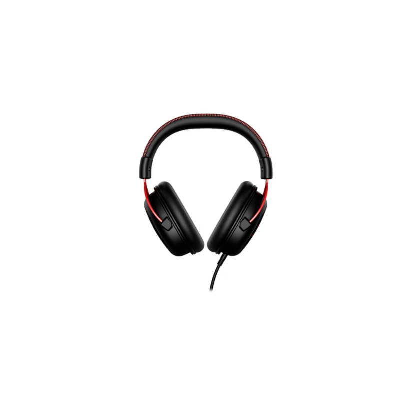 HyperX Casque Cloud II Noir et Rouge, Ss Fil, Mousse à mémoire forme