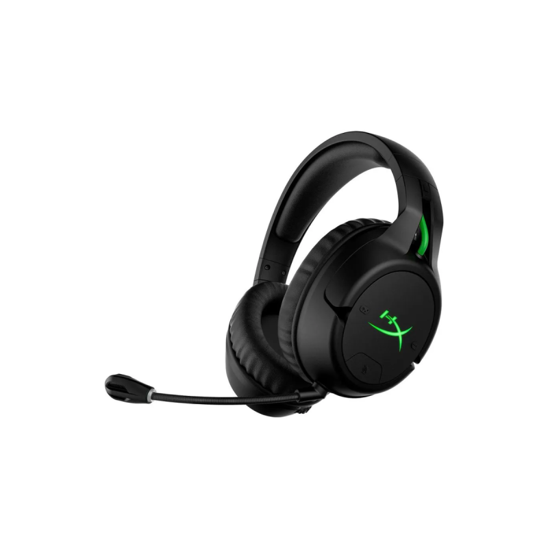 HyperX Casque CloudX Flight Noir & vert, Coussinets à mémoire, ss-fil