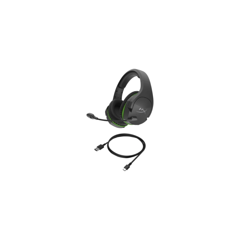 HyperX Casque CloudX Stinger Core Gris-Vert, Licence Officielle Xbox