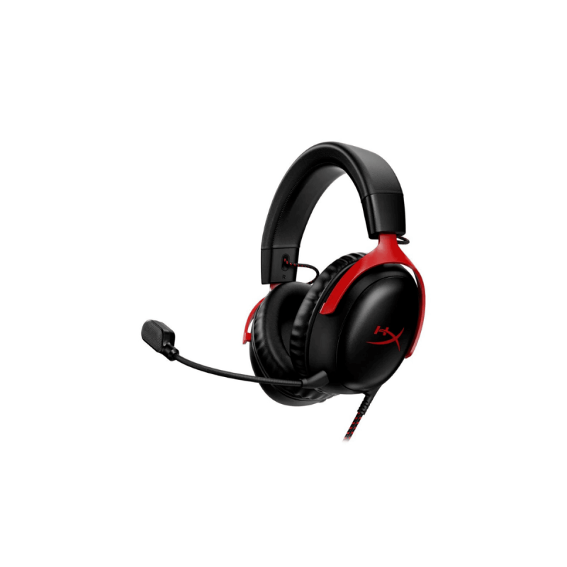 HyperX Casque filaire Cloud III Mousse mémoire PC, PS5, PS4, Xbox