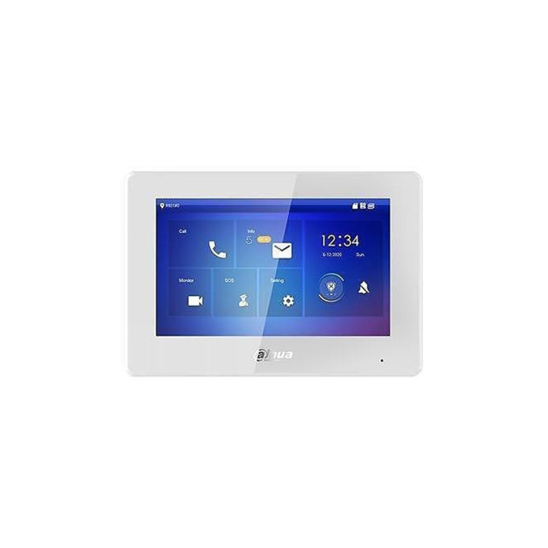 DAHUA - VTH5422HW - Moniteur IP 7 tactile PoE  2 fils - blanc