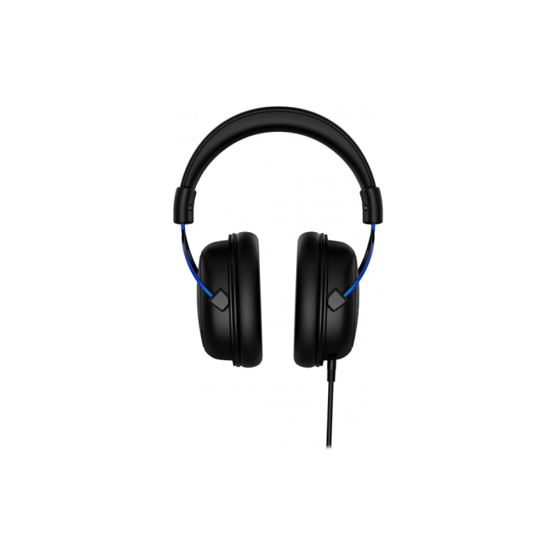 HyperX Casque-Micro Cloud Noir-Bleu, Coussinets à mémoire cadre alu