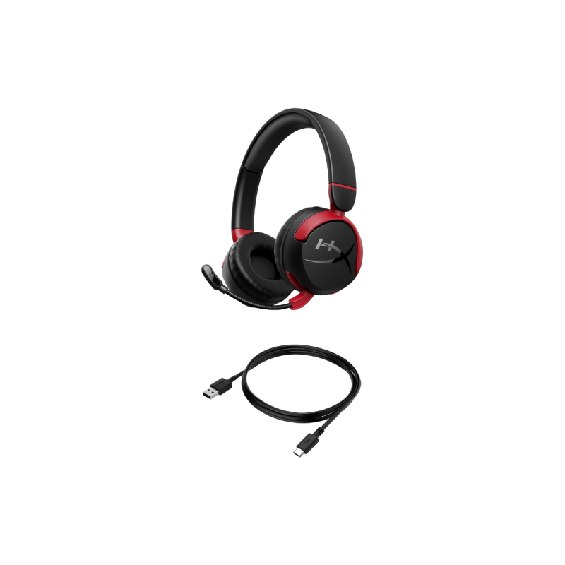 HyperX Cloud Mini Casque ss fil pour gaming (Noir) PC, Xbox, Swit