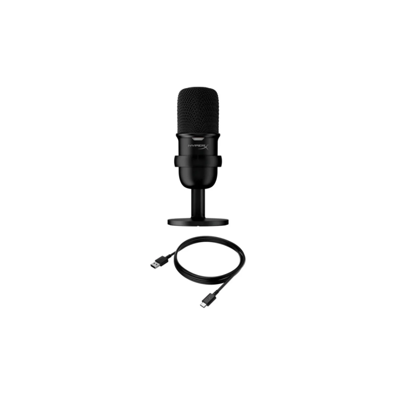 HyperX Micro SoloCast Noir Enregistrement audio Plug N Play