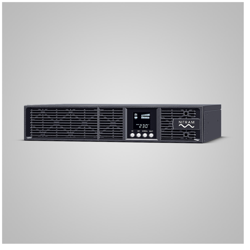 NITRAM - Onduleur rack OnLine mono 1500VA 1350W - C13x6 -US10001.5TRM