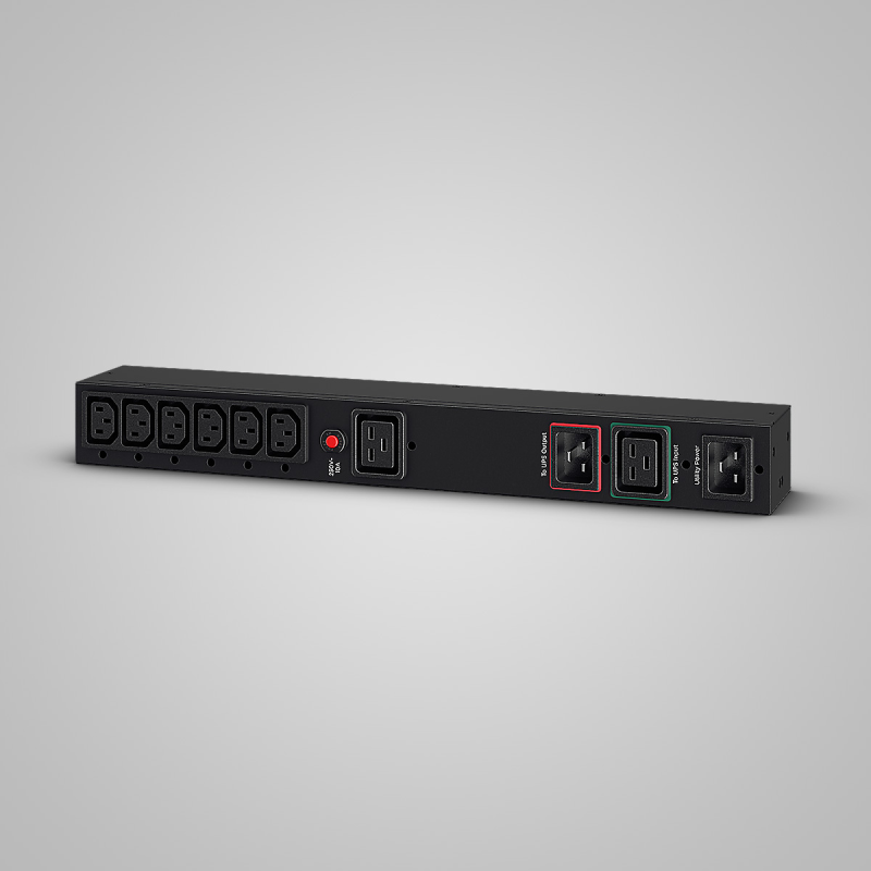 NITRAM - PDU Bypass 16A C19x1 / C20x2 / C13x6 - MBP20HVIEC6A