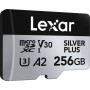 Lexar microSDXC Silver Plus UHS-1 256GB V30 R205/W100MB/s