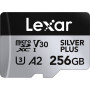 Lexar microSDXC Silver Plus UHS-1 256GB V30 R205/W100MB/s