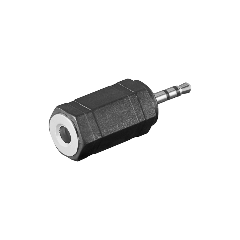 Goobay Adaptateur 1x jack 2,5 mm (3B, ST) 1x jack 3,5 mm (3B, ST)