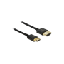 Delock câble HDMI haut débit avec Ethernet - HDMI-A mâle   HDMI