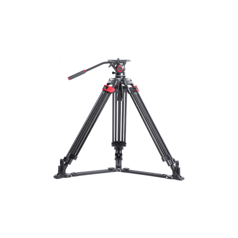 Came-TV Aluminum Fiber Video Tripod With Fluid Bowl Head And Spreader