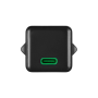 Hama Chargeur rapide, GaN, USB-C, super-mini-chargeur, PD, 30W, noir