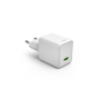 Hama Chargeur rapide, GaN, USB-C, super-mini-chargeur, PD, 45W, blanc