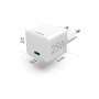 Hama Chargeur rapide, USB-C, super-mini-chargeur, PD, 25W, blanc