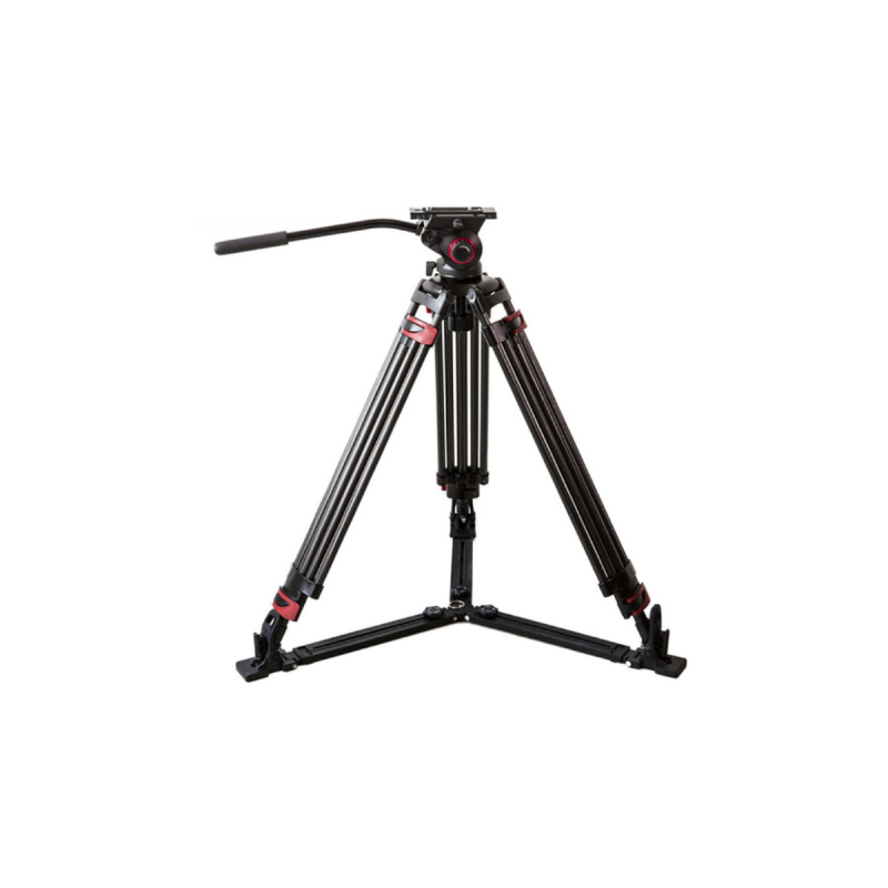 Came-TV Aluminum Video Tripod With Fluid Bowl Head And Spreader