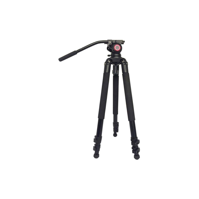 Came-TV Aluminum Video Tripod With Fluid Bowl Head Max Load 55 Lbs