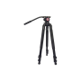 Came-TV Aluminum Video Tripod With Fluid Bowl Head Max Load 55 Lbs