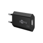 Goobay Adaptateur USB-A (5 W) noir noir