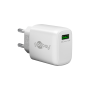 Goobay Chargeur Rapide USB-A (18 W)  blanc