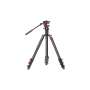 Came-TV Carbon Fiber Tripod with Fluid head Max Load 11lbs